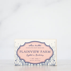 Plainview Farm Goat Milk Luxury Bar Soap Selection - Kentucky Soaps & Such